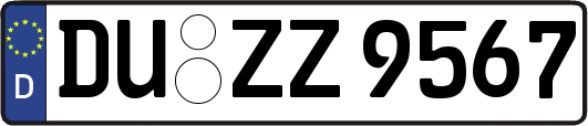 DU-ZZ9567