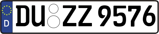 DU-ZZ9576