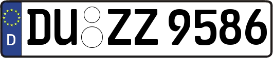 DU-ZZ9586
