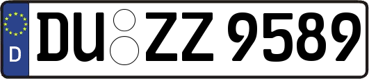 DU-ZZ9589