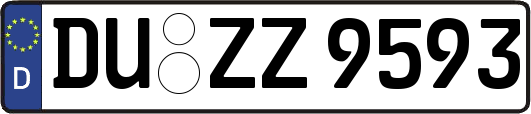 DU-ZZ9593