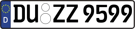 DU-ZZ9599