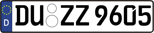 DU-ZZ9605