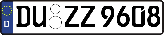 DU-ZZ9608