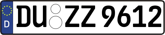 DU-ZZ9612