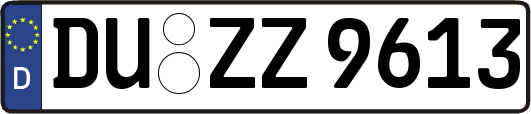 DU-ZZ9613
