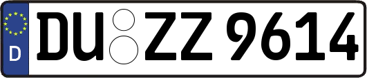 DU-ZZ9614