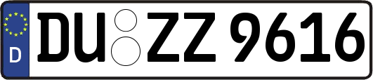 DU-ZZ9616