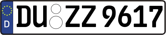 DU-ZZ9617