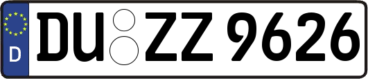 DU-ZZ9626