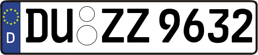 DU-ZZ9632
