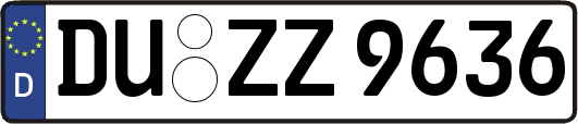 DU-ZZ9636