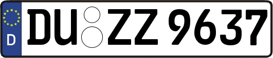 DU-ZZ9637