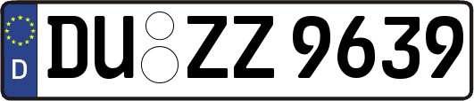 DU-ZZ9639