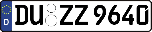 DU-ZZ9640