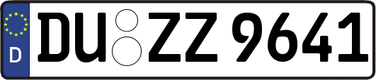 DU-ZZ9641