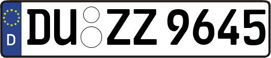 DU-ZZ9645