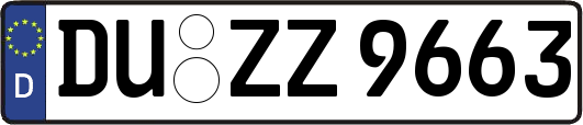 DU-ZZ9663