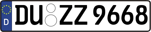 DU-ZZ9668
