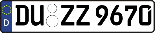 DU-ZZ9670