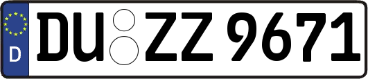 DU-ZZ9671