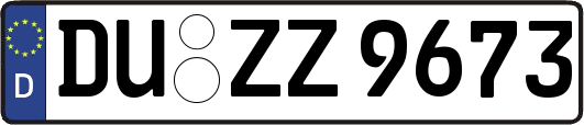 DU-ZZ9673