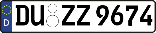 DU-ZZ9674