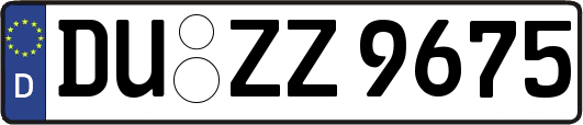 DU-ZZ9675