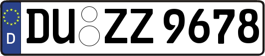 DU-ZZ9678