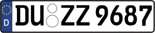 DU-ZZ9687