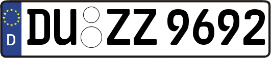 DU-ZZ9692