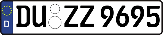 DU-ZZ9695