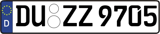 DU-ZZ9705