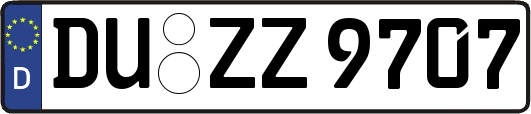 DU-ZZ9707