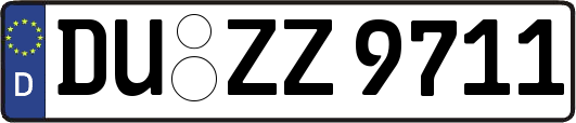 DU-ZZ9711