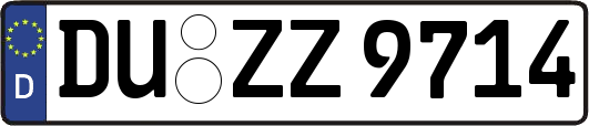 DU-ZZ9714