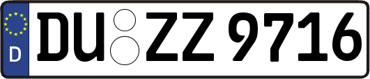 DU-ZZ9716