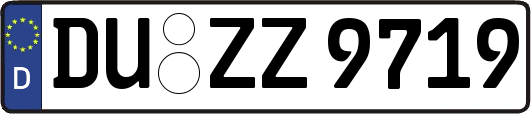 DU-ZZ9719