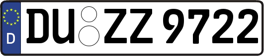 DU-ZZ9722