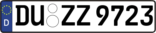 DU-ZZ9723