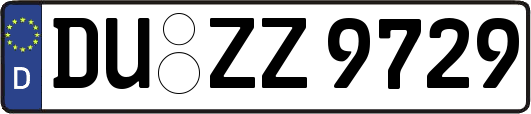 DU-ZZ9729