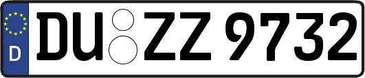 DU-ZZ9732