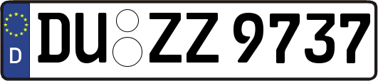 DU-ZZ9737
