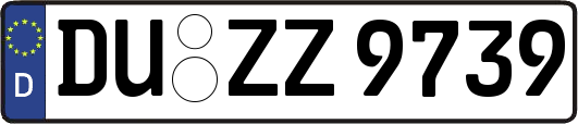 DU-ZZ9739