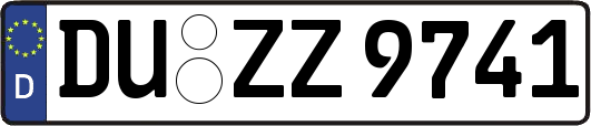 DU-ZZ9741