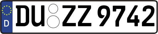DU-ZZ9742