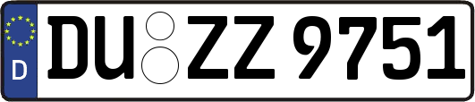 DU-ZZ9751