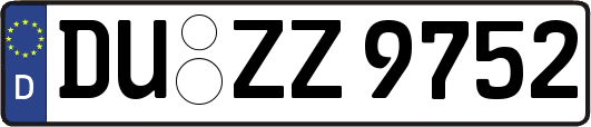 DU-ZZ9752