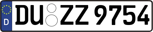 DU-ZZ9754