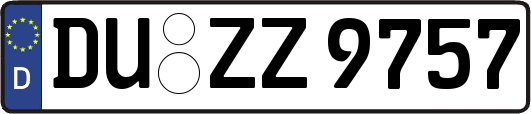 DU-ZZ9757
